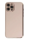 BFS  iPhone 12 Pro Max Kılıf Volet Silikon - Pembe