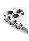 BFS  iPhone 12 Pro Max Valdez Metal Kamera Lens - Gümüş