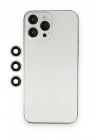 BFS  iPhone 12 Pro Shine Kamera Lens - Gümüş