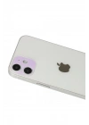 BFS  iPhone 12 Rainbow Kamera Lens Koruma Cam - Mor