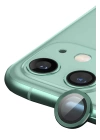 BFS  iPhone 12 Raze Metal Kamera Lens - Yeşil
