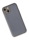 BFS  iPhone 13 Kılıf Coco Karbon Silikon - Gri