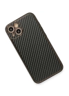 BFS  iPhone 13 Kılıf Coco Karbon Silikon - Siyah