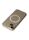 BFS  iPhone 13 Kılıf Jack Magneticsafe Lens Silikon - Gold