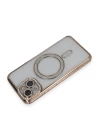 BFS  iPhone 13 Kılıf Joke Simli Magneticsafe Kılıf - Gold