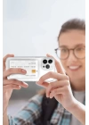 BFS  iPhone 13 Kılıf Kart Şeffaf Silikon - Şeffaf