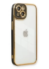 BFS  iPhone 13 Kılıf Liva Lens Silikon - Siyah