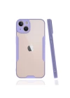 BFS  iPhone 13 Kılıf Platin Silikon - Lila