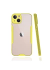 BFS  iPhone 13 Kılıf Platin Silikon - Sarı