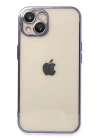 BFS  iPhone 13 Kılıf Razer Lensli Silikon - Mor