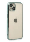 BFS  iPhone 13 Kılıf Razer Lensli Silikon - Yeşil