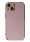 BFS  iPhone 13 Kılıf Volet Silikon - Mor