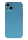 BFS  iPhone 13 Mini Kılıf Nano içi Kadife Silikon - Mavi