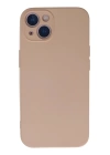 BFS  iPhone 13 Mini Kılıf Nano içi Kadife Silikon - Pudra