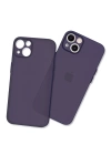 BFS  iPhone 13 Mini Kılıf Puma Silikon - Koyu Mor