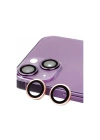 BFS  iPhone 13 Mini Raze Metal Kamera Lens - Pembe
