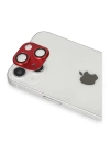 BFS  iPhone 13 Pers Alüminyum Kamera Lens - Kırmızı