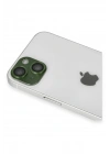 BFS  iPhone 13 Pers Alüminyum Kamera Lens - Yeşil