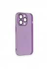 BFS iPhone 13 Pro Kılıf Armada Lensli Kapak - Derin Mor