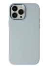 BFS  iPhone 13 Pro Kılıf Asya Deri Silikon - Sierra Blue