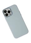 BFS  iPhone 13 Pro Kılıf Asya Deri Silikon - Sierra Blue