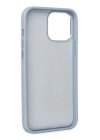 BFS  iPhone 13 Pro Kılıf Asya Deri Silikon - Sierra Blue