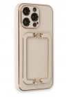 BFS  iPhone 13 Pro Kılıf Coco Elit Kapak - Gold