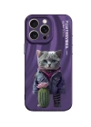 BFS  iPhone 13 Pro Kılıf Crew Desenli Kapak - Kedi