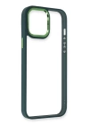 BFS  iPhone 13 Pro Kılıf Dora Kapak - Haki Yeşil