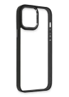 BFS  iPhone 13 Pro Kılıf Dora Kapak - Siyah