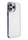 BFS  iPhone 13 Pro Kılıf Element Silikon - Mor