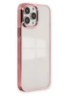 BFS  iPhone 13 Pro Kılıf Element Silikon - Pembe