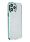 BFS  iPhone 13 Pro Kılıf Element Silikon - Yeşil