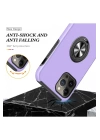 BFS  iPhone 13 Pro Kılıf Elit Yüzüklü Kapak - Mor