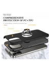 BFS  iPhone 13 Pro Kılıf Elit Yüzüklü Kapak - Siyah