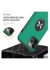 BFS  iPhone 13 Pro Kılıf Elit Yüzüklü Kapak - Yeşil