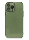 BFS  iPhone 13 Pro Kılıf Fly Lens Silikon - Yeşil