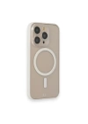 BFS  iPhone 13 Pro Kılıf Grand Magneticsafe Kapak - Beyaz