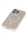 BFS iPhone 13 Pro Kılıf Grand Magneticsafe Kapak - Beyaz