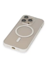 BFS  iPhone 13 Pro Kılıf Grand Magneticsafe Kapak - Beyaz