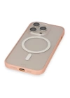 BFS  iPhone 13 Pro Kılıf Grand Magneticsafe Kapak - Pembe