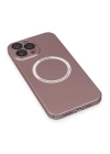 BFS  iPhone 13 Pro Kılıf Jack Magneticsafe Lens Silikon - Rose Gold
