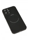 BFS  iPhone 13 Pro Kılıf Jack Magneticsafe Lens Silikon - Siyah