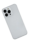 BFS  iPhone 13 Pro Kılıf Karbon PP Silikon - Şeffaf