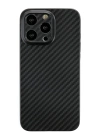 BFS  iPhone 13 Pro Kılıf Karbon PP Silikon - Siyah