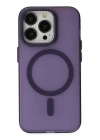 BFS  iPhone 13 Pro Kılıf Lodos Magneticsafe Mat Kapak - Mor