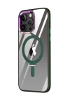 BFS  iPhone 13 Pro Kılıf  Magneticsafe Standlı Kapak - Köknar Yeşili