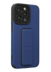 BFS  iPhone 13 Pro Kılıf Mega Standlı Silikon - Mavi