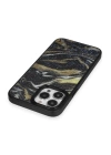 BFS  iPhone 13 Pro Kılıf Moda Simli Kapak - Siyah