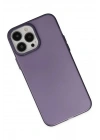 BFS iPhone 13 Pro Kılıf Modos Metal Kapak - Derin Mor